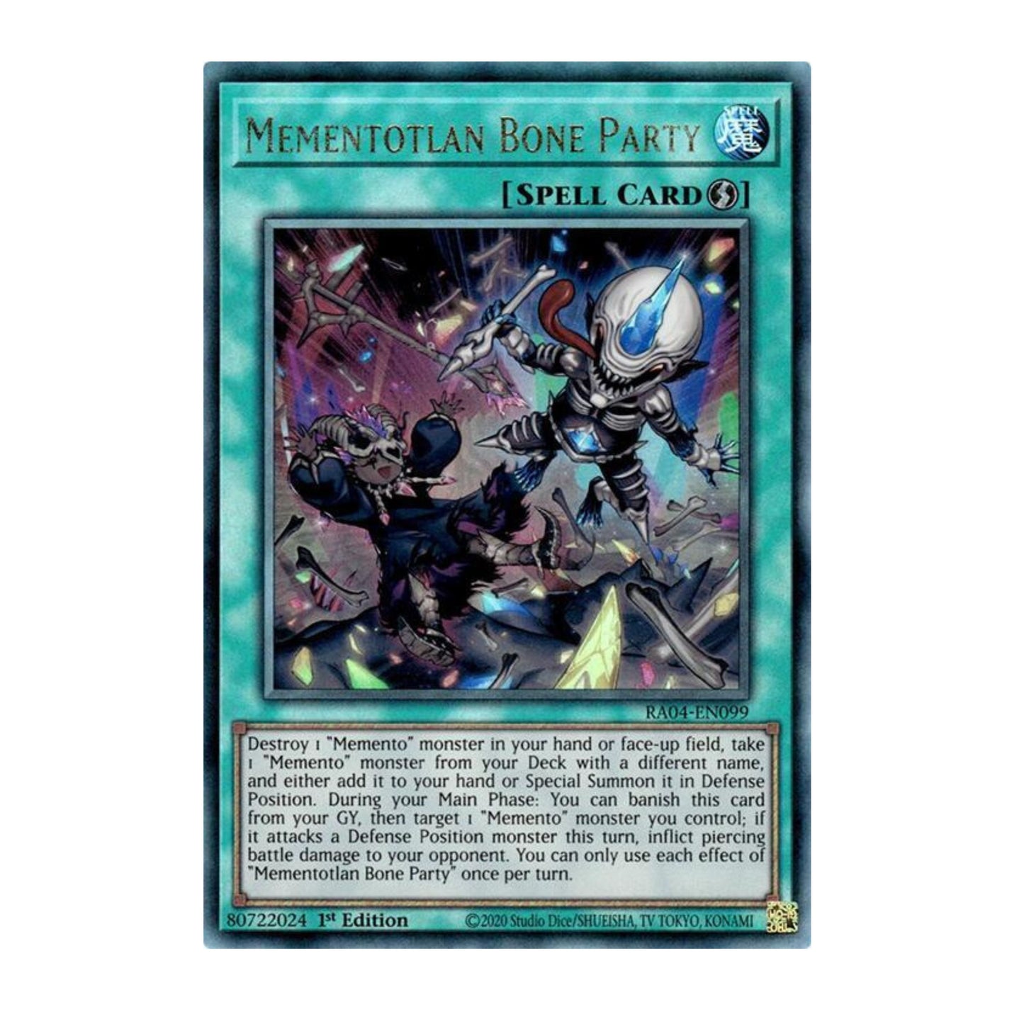Yu-Gi-Oh! Mementotlan Bone Party (PUR) - Quarter Century Stampede
