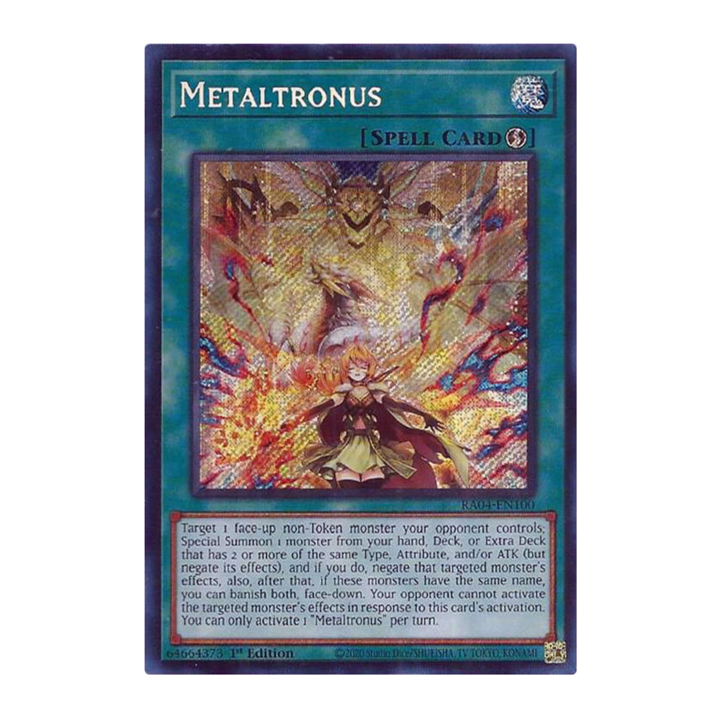 Yu-Gi-Oh! Metaltronus (Secret Rare) - Quarter Century Stampede