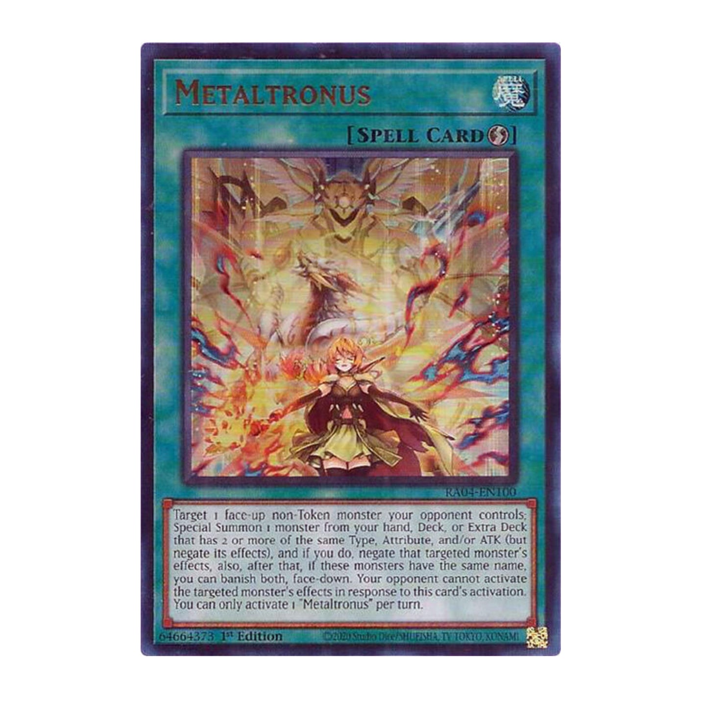 Yu-Gi-Oh! Metaltronus (UR) - Quarter Century Stampede
