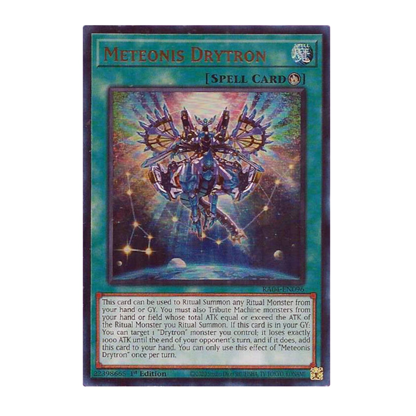 Yu-Gi-Oh! Meteonis Drytron (UR) - Quarter Century Stampede