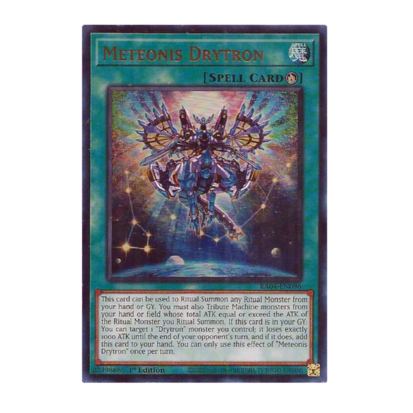 Yu-Gi-Oh! Meteonis Drytron (UR) - Quarter Century Stampede