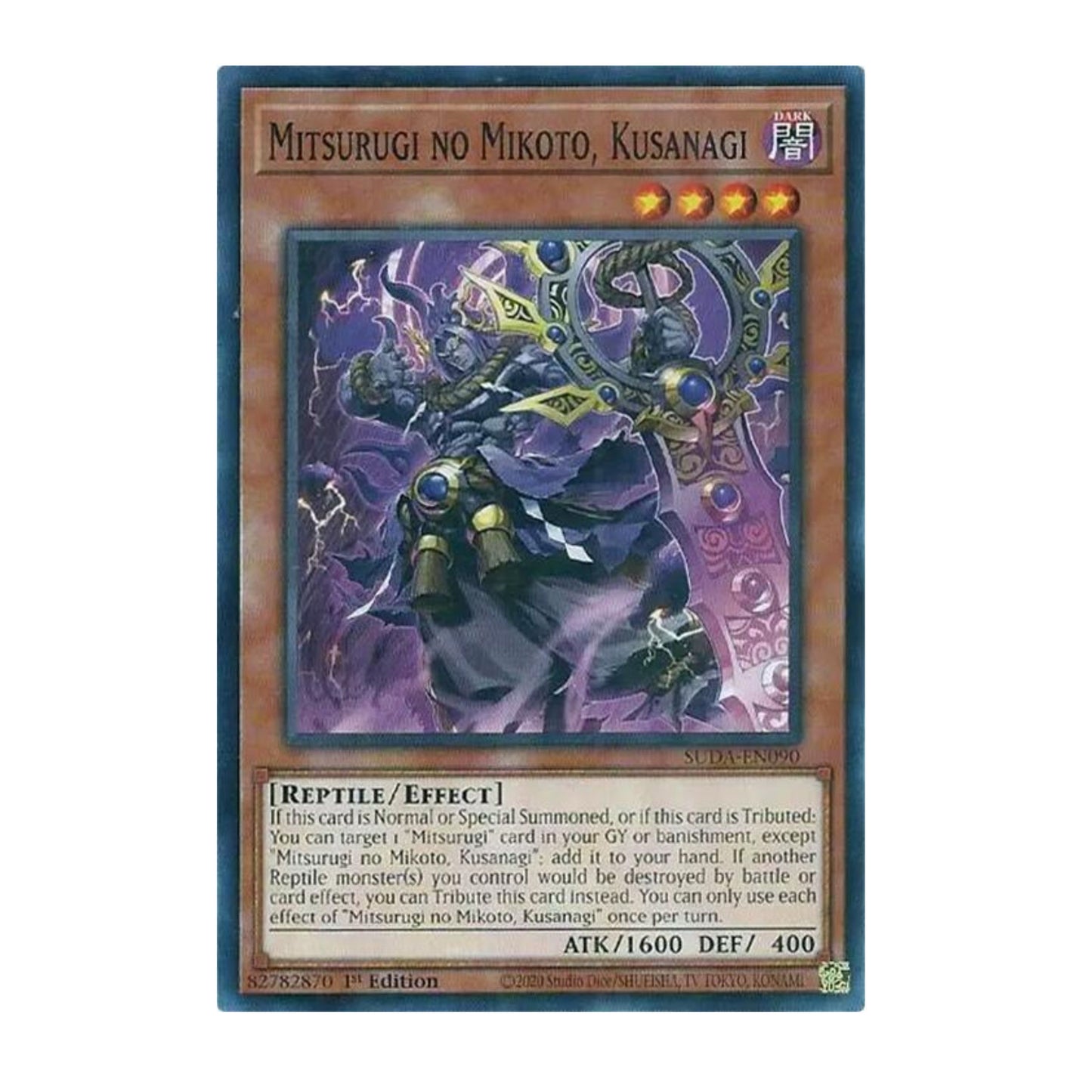 Yu-Gi-Oh! Mitsurugi no Mikoto, Kusanagi - Supreme Darkness (SUDA)