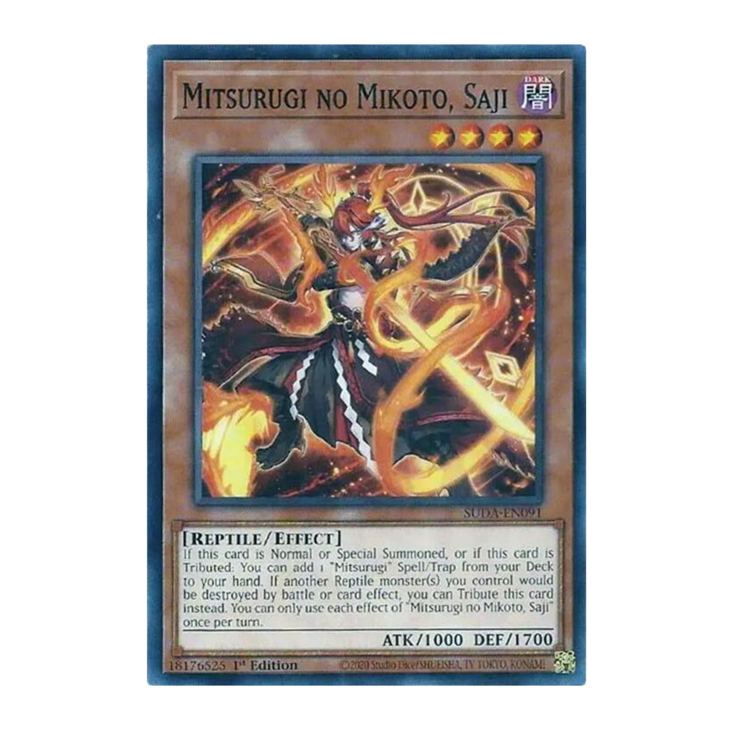 Yu-Gi-Oh! Mitsurugi no Mikoto, Saji - Supreme Darkness (SUDA)