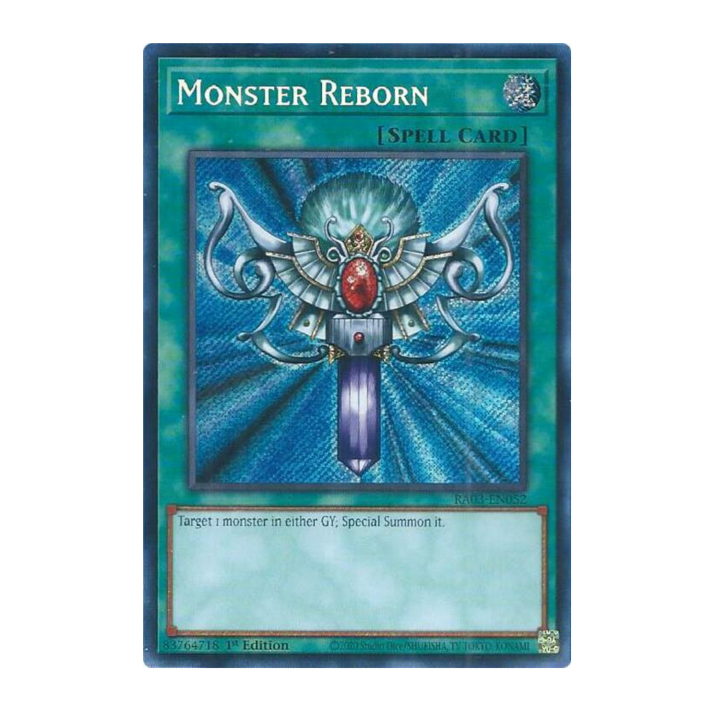 Yu-Gi-Oh! Monster Reborn (Secret Rare) - Quarter Century Bonanza