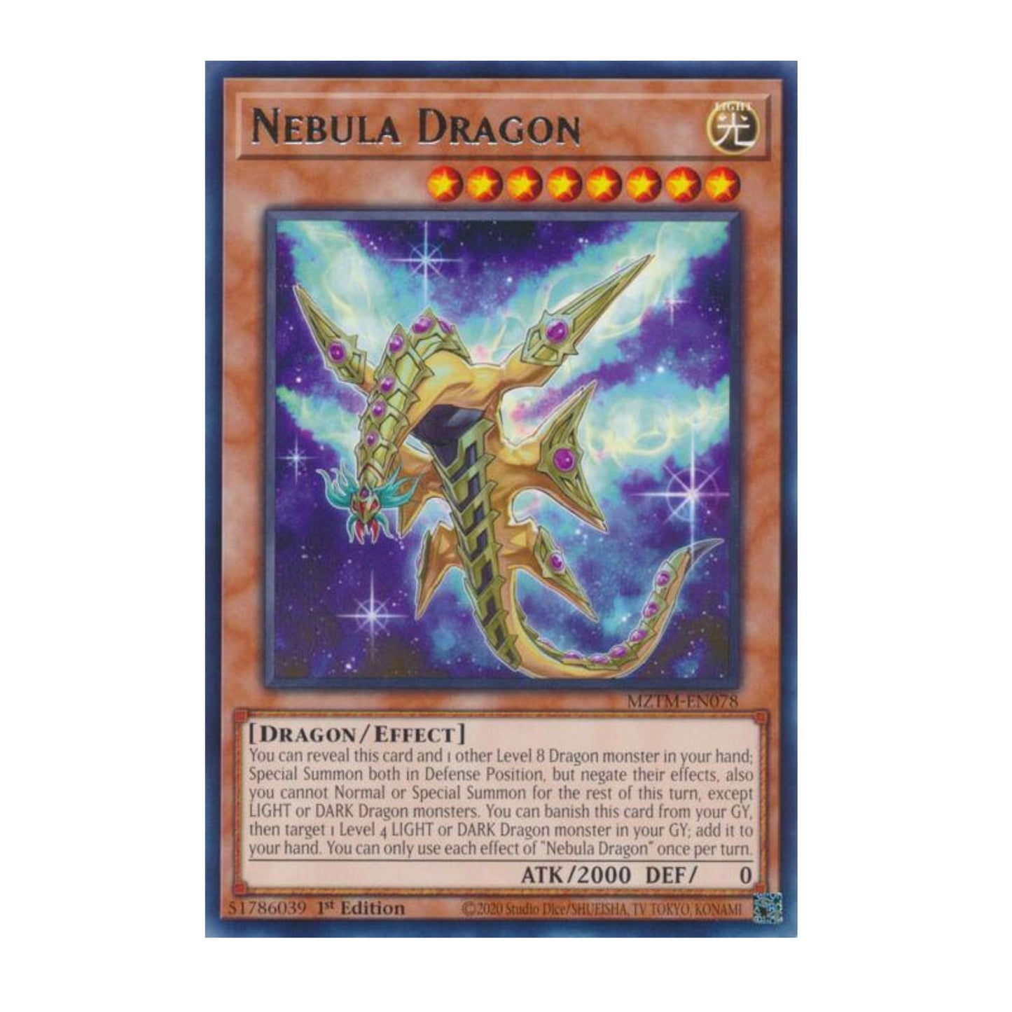 Yu-Gi-Oh! Nebula Dragon - Maze of the Master (MZTM)