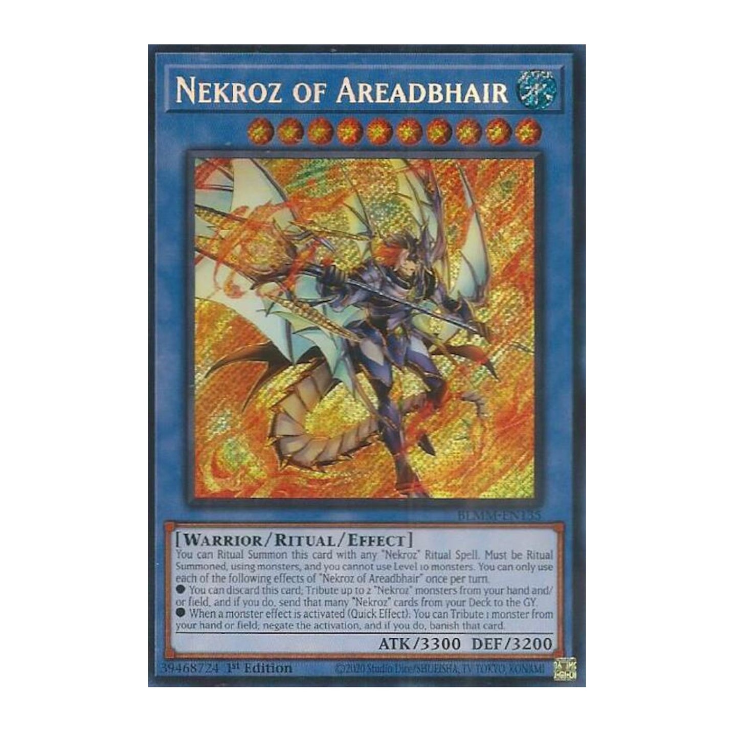 Yu-Gi-Oh! Nekroz of Areadbhair - Battles of Legend: Monster Mayhem (BLMM)