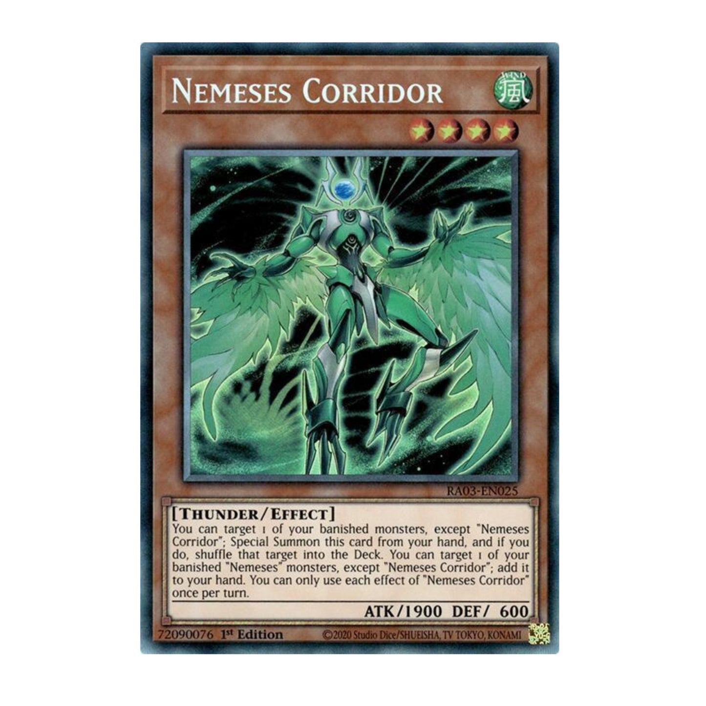Yu-Gi-Oh! Nemeses Corridor (PCR) - Quarter Century Bonanza