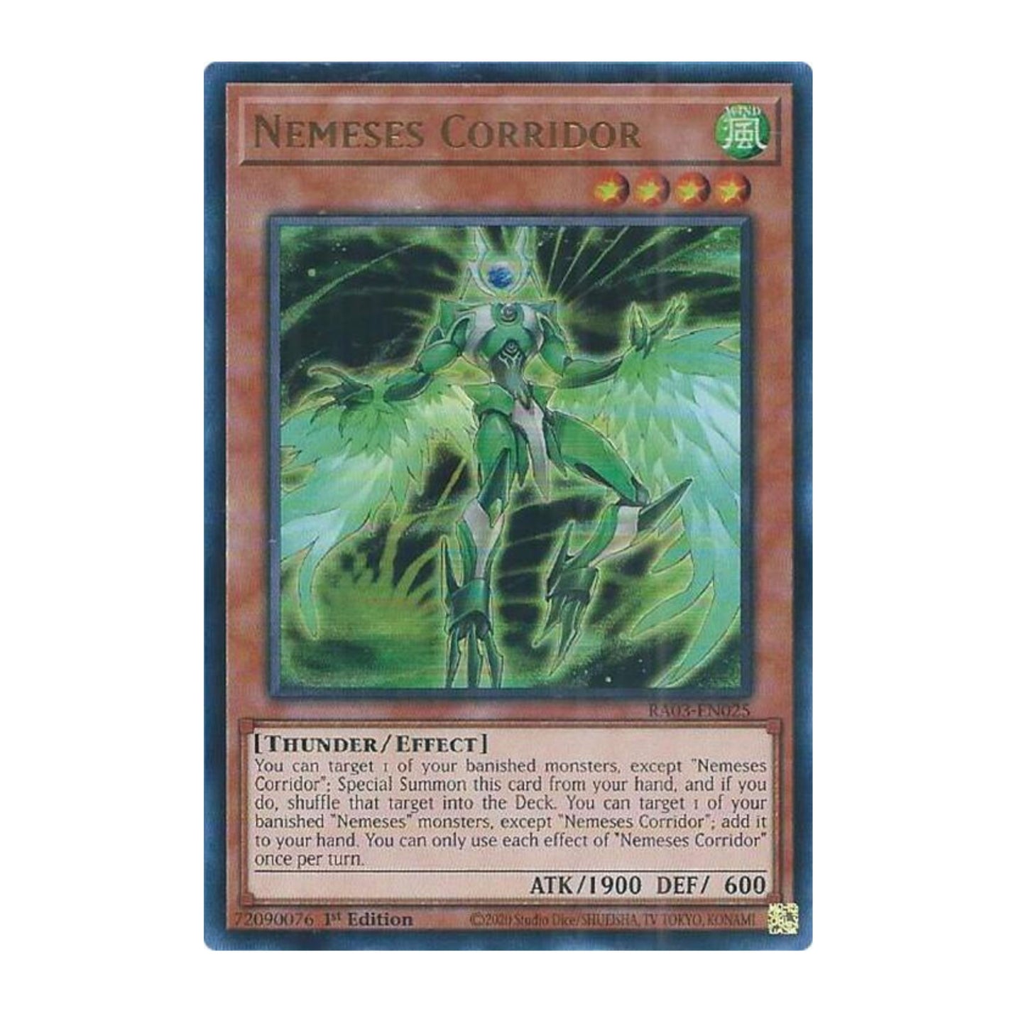 Yu-Gi-Oh! Nemeses Corridor (UR) - Quarter Century Bonanza