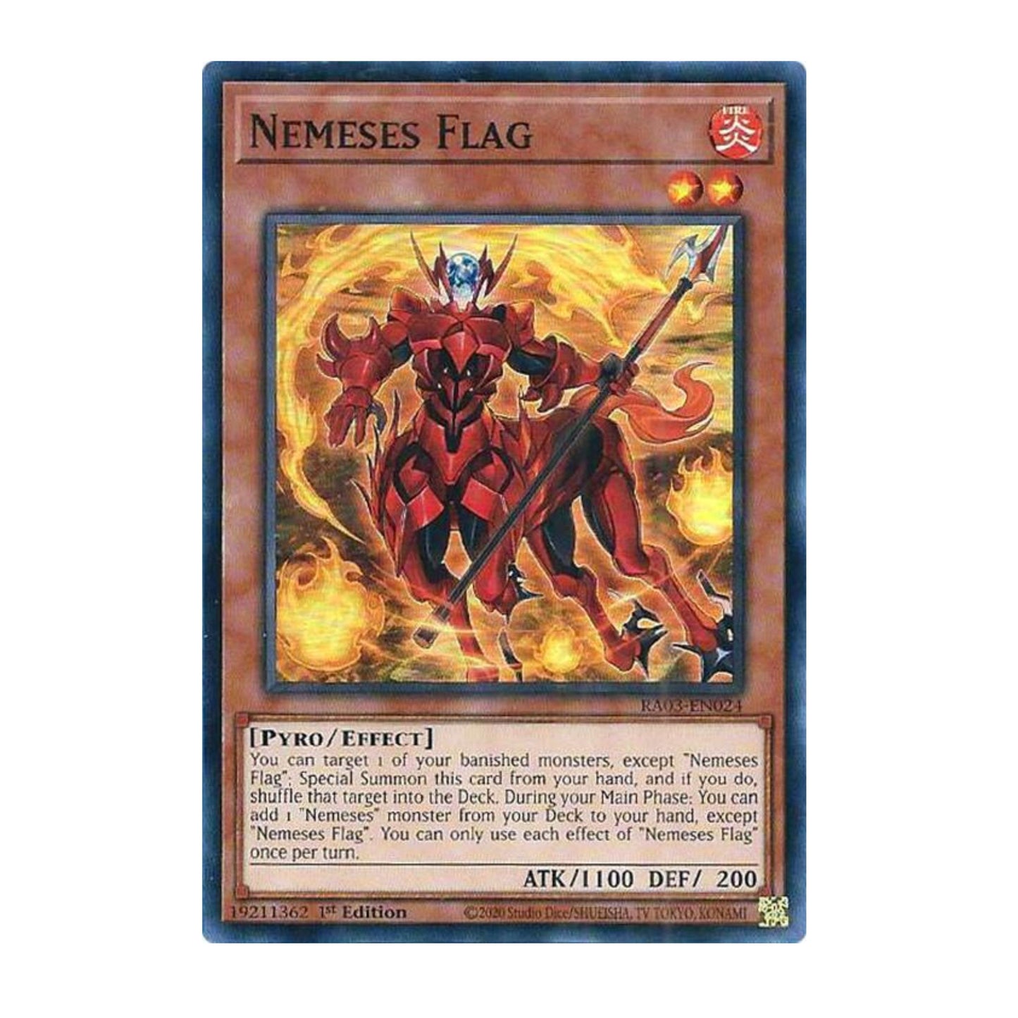 Yu-Gi-Oh! Nemeses Flag - Quarter Century Bonanza