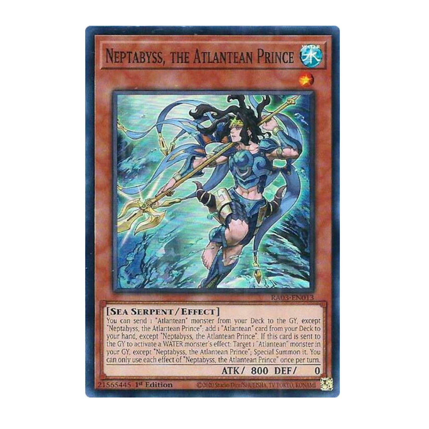 Yu-Gi-Oh! Neptabyss, the Atlantean Prince - Quarter Century Bonanza