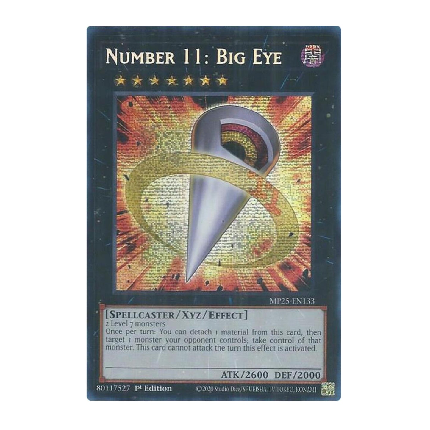 Yu-Gi-Oh! Number 11: Big Eye - 2025 Mega-Pack (MP25)