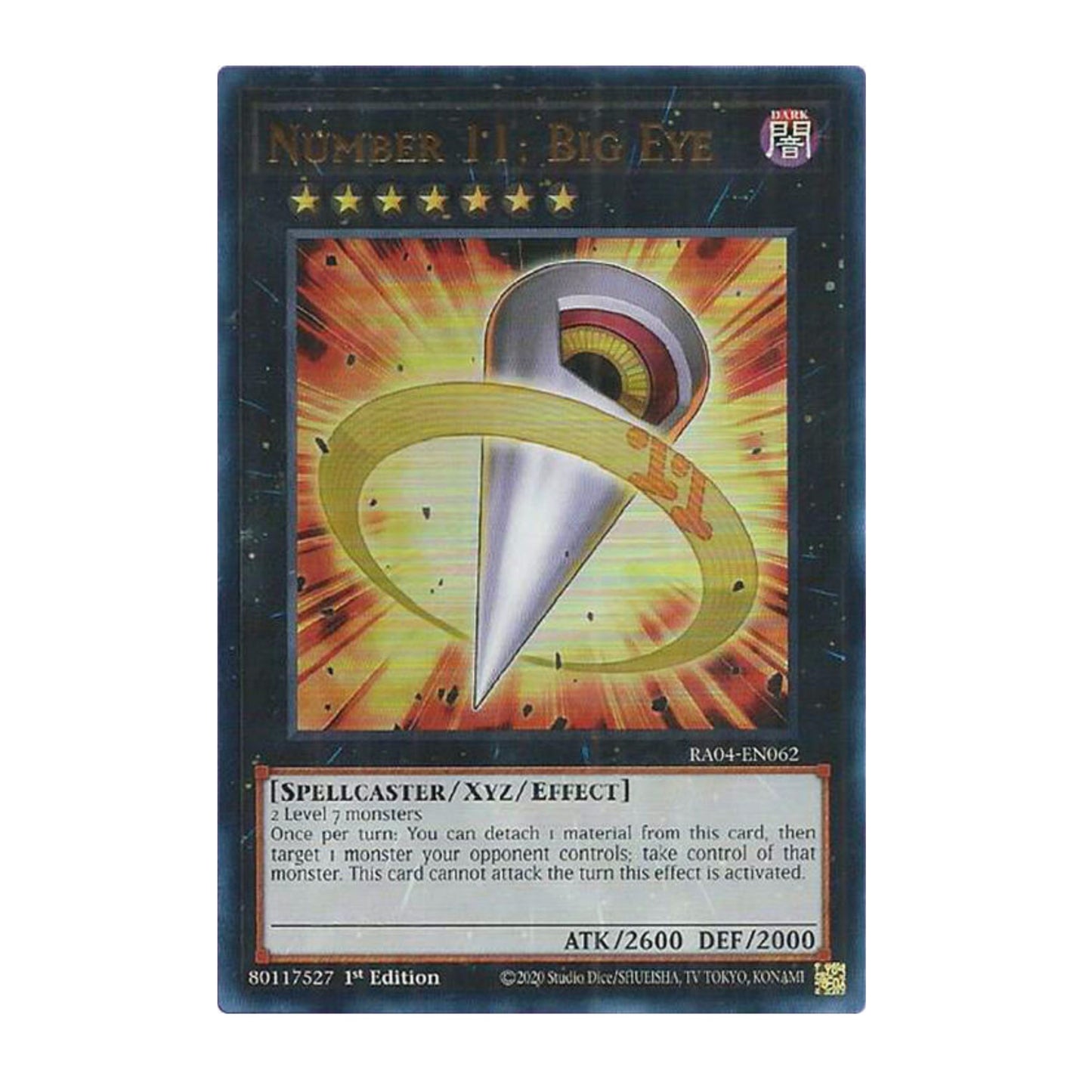 Yu-Gi-Oh! Number 11: Big Eye (UR) - Quarter Century Stampede