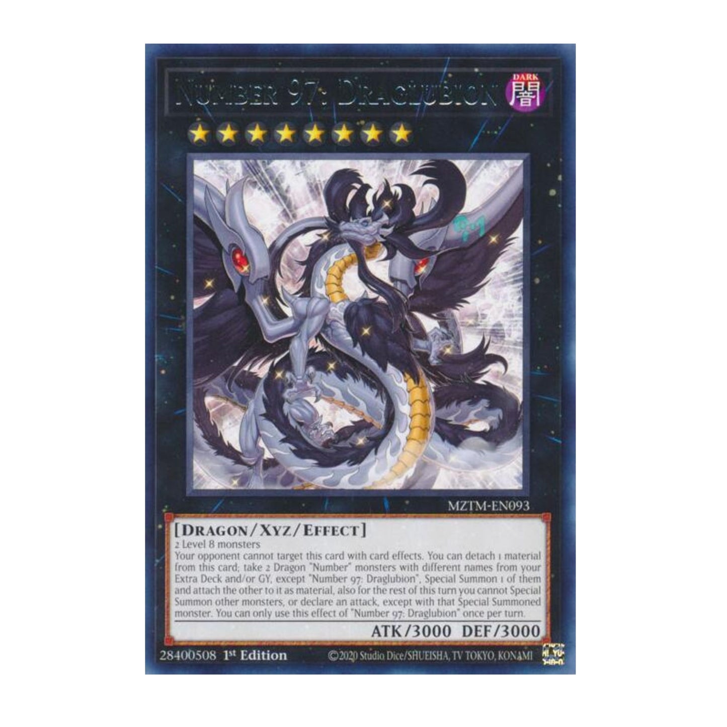 Yu-Gi-Oh! Number 97: Draglubion - Maze of the Master (MZTM)