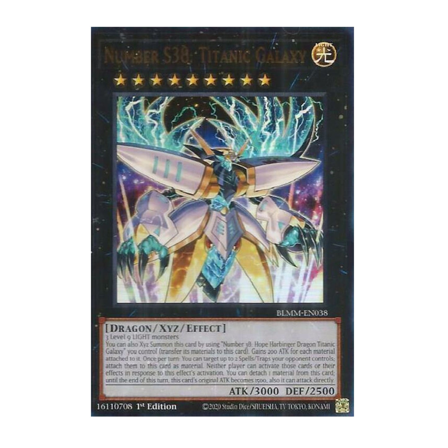 Yu-Gi-Oh! Number S38: Titanic Galaxy - Battles of Legend: Monster Mayhem (BLMM)