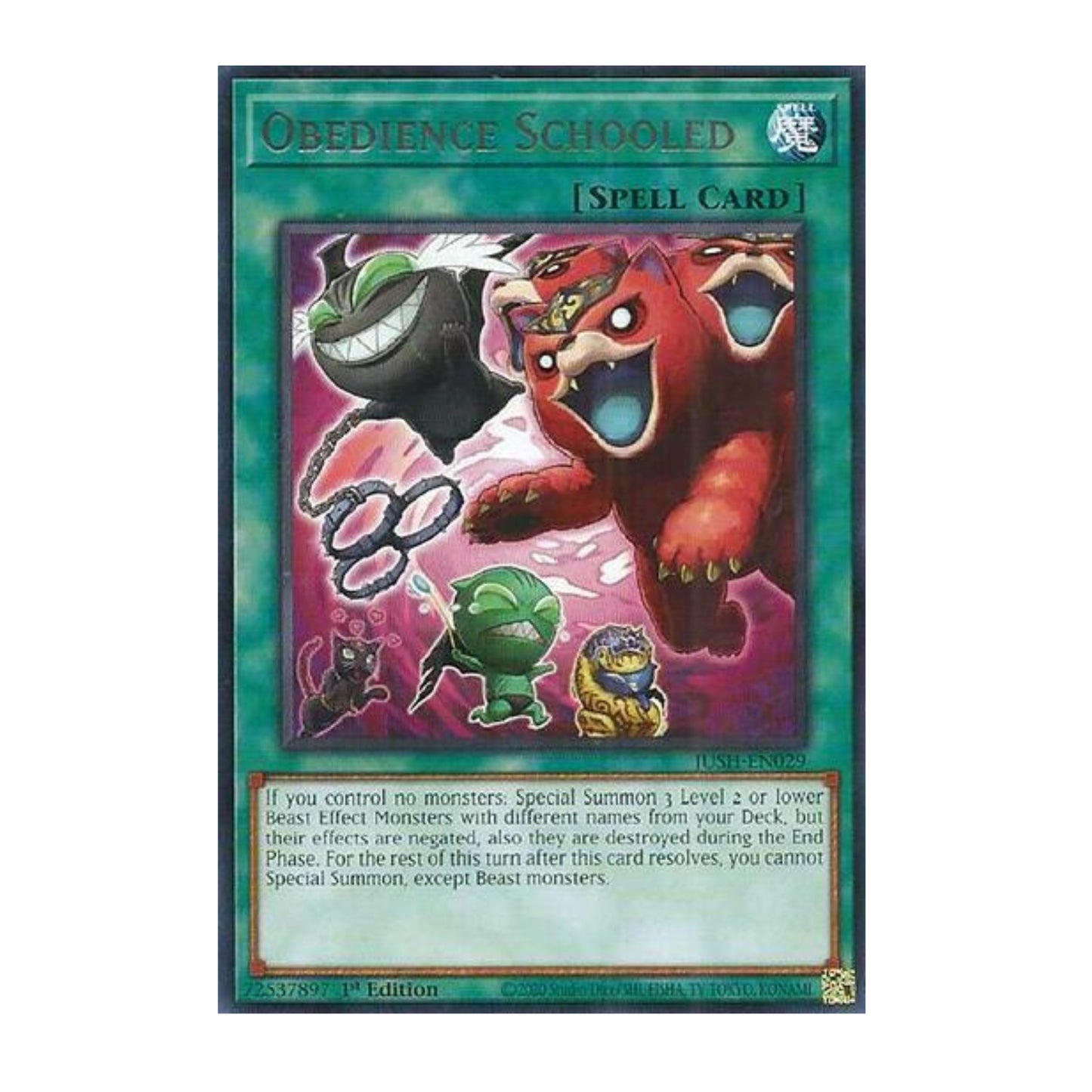 Yu-Gi-Oh! Obedience Schooled - Justice Hunters (JUSH)