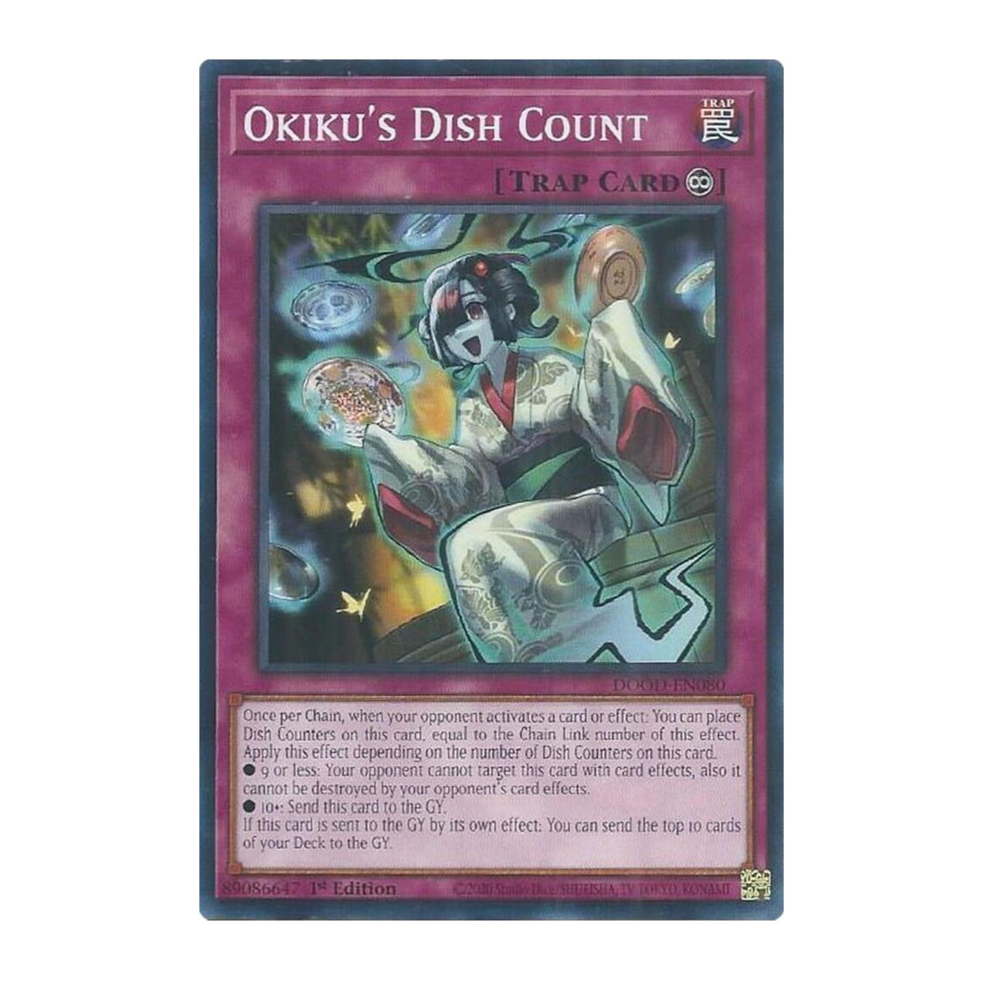 Yu-Gi-Oh! Okiku's Dish Count - Doom of Dimensions (DOOD)