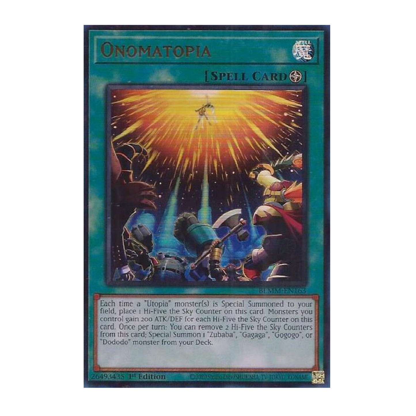 Yu-Gi-Oh! Onomatopia - Battles of Legend: Monster Mayhem (BLMM)