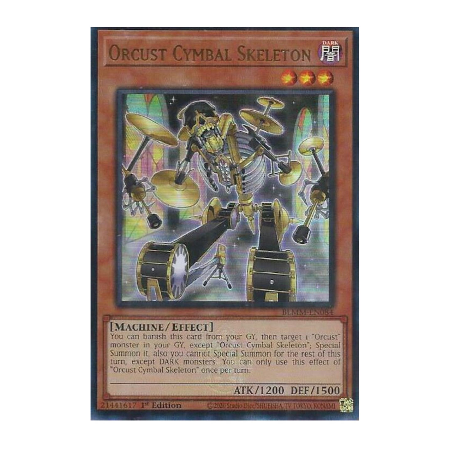 Yu-Gi-Oh! Orcust Cymbal Skeleton - Battles of Legend: Monster Mayhem (BLMM)