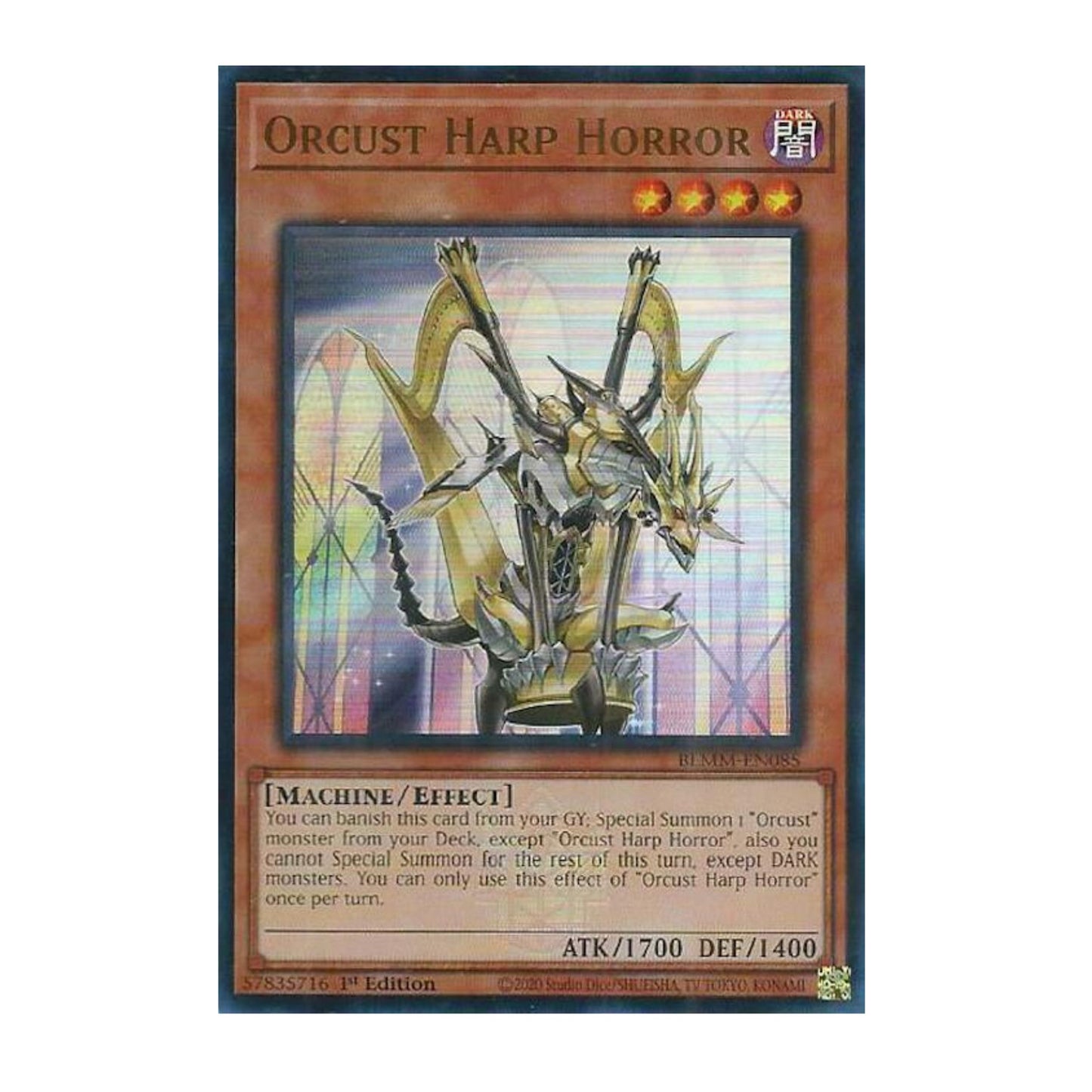 Yu-Gi-Oh! Orcust Harp Horror - Battles of Legend: Monster Mayhem (BLMM)