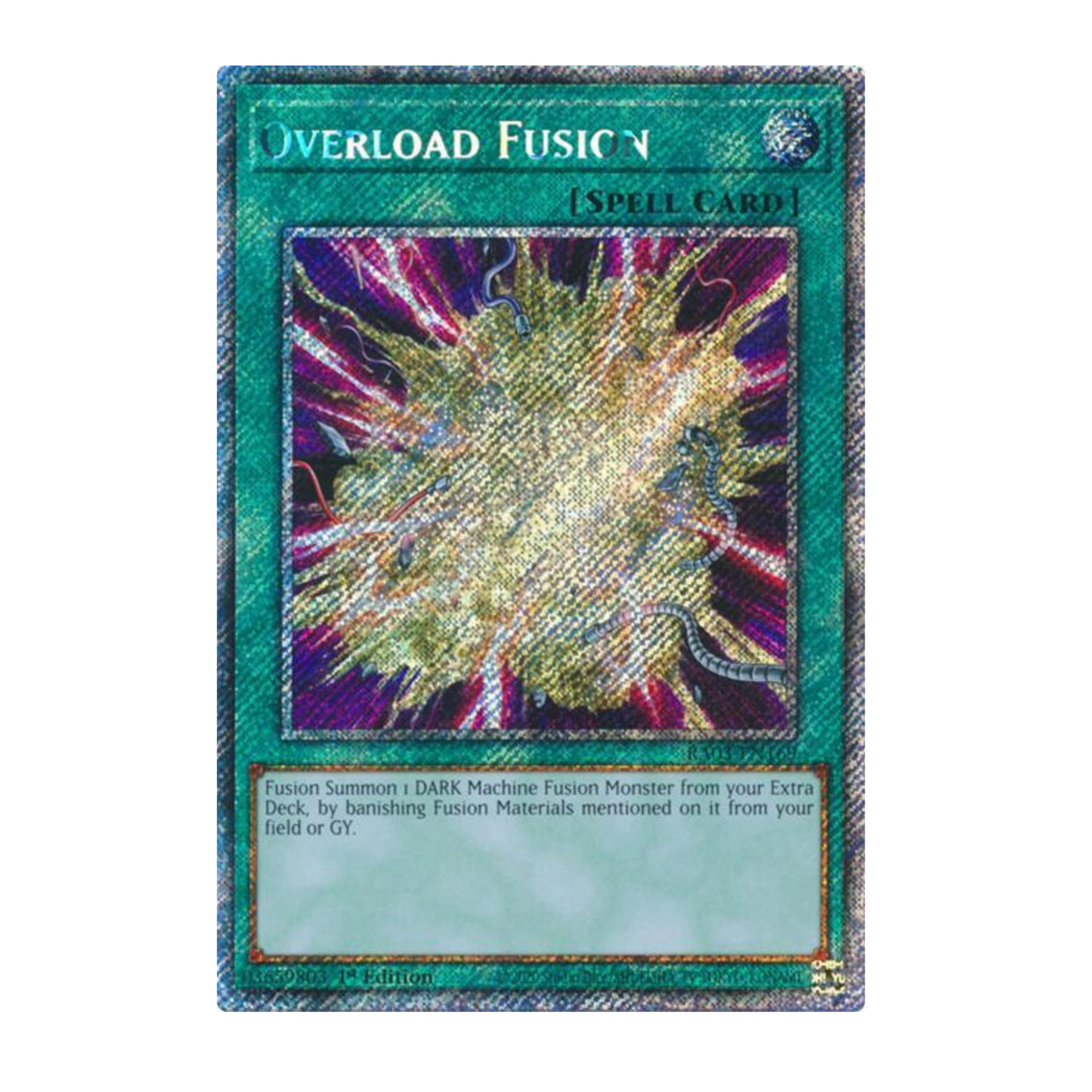 Yu-Gi-Oh! Overload Fusion (Platinum Secret Rare) - Quarter Century Bonanza