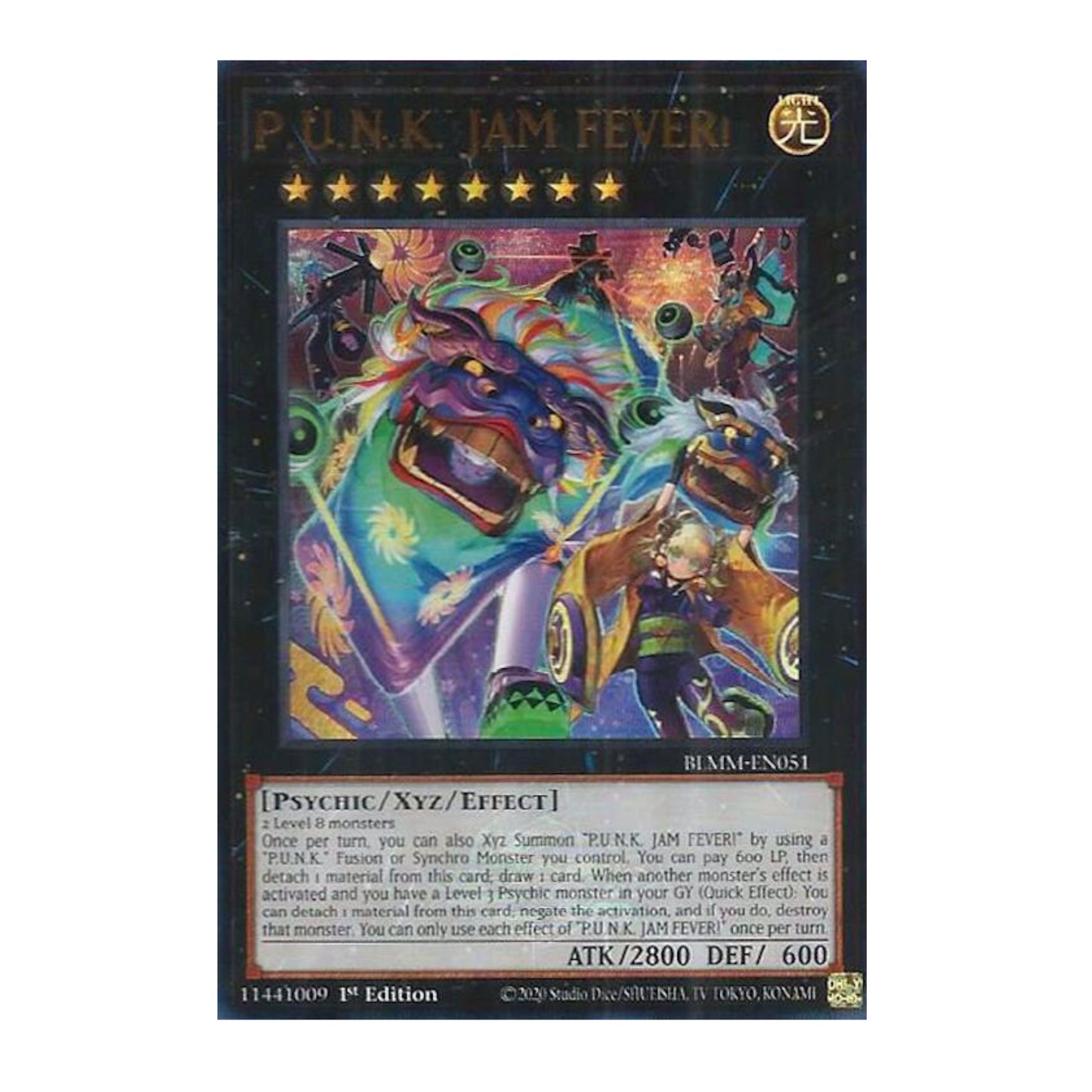 Yu-Gi-Oh! P.U.N.K. JAM FEVER! - Battles of Legend: Monster Mayhem (BLMM)