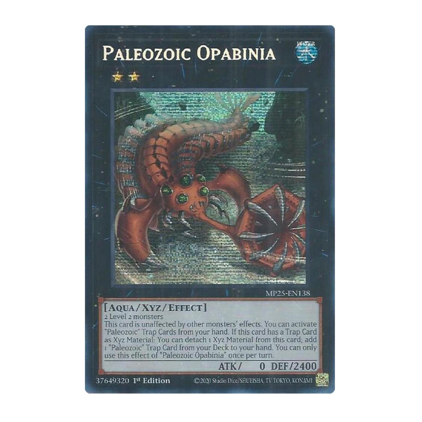 Yu-Gi-Oh! Paleozoic Opabinia - 2025 Mega-Pack (MP25)