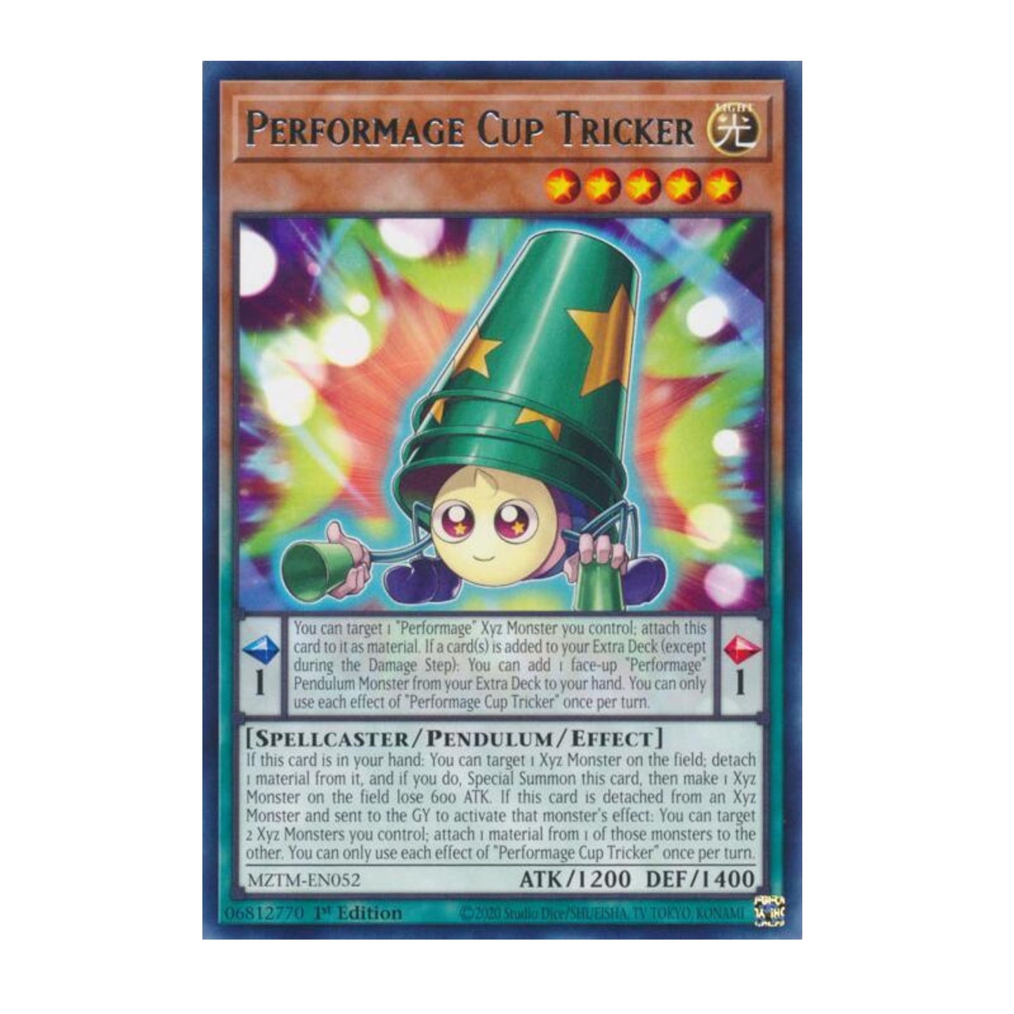 Yu-Gi-Oh! Performage Cup Tricker - Maze of the Master (MZTM)