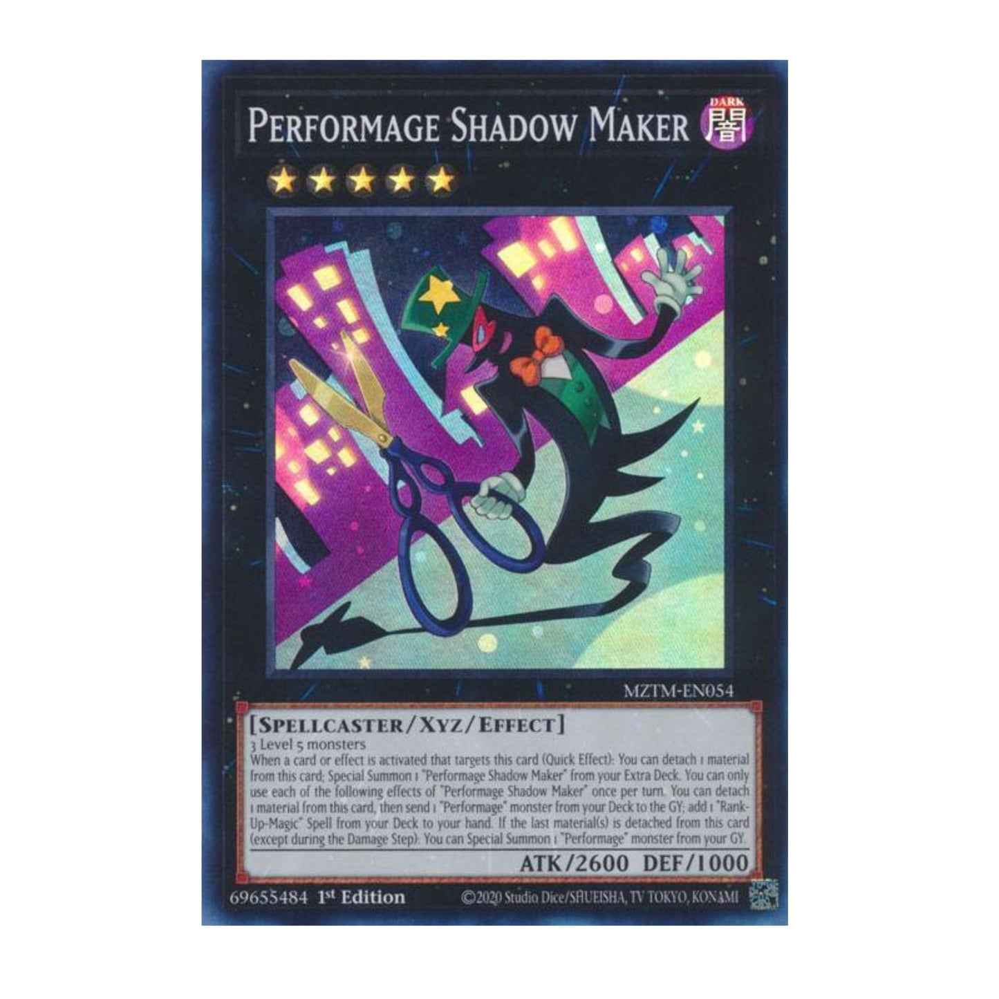 Yu-Gi-Oh! Performage Shadow Maker - Maze of the Master (MZTM)