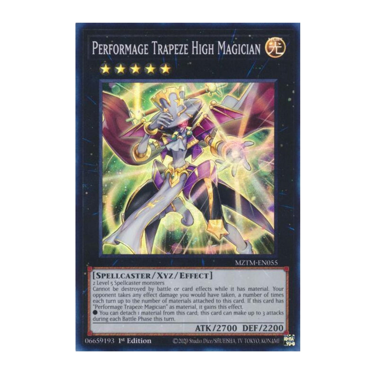 Yu-Gi-Oh! Performage Trapeze High Magician - Maze of the Master (MZTM