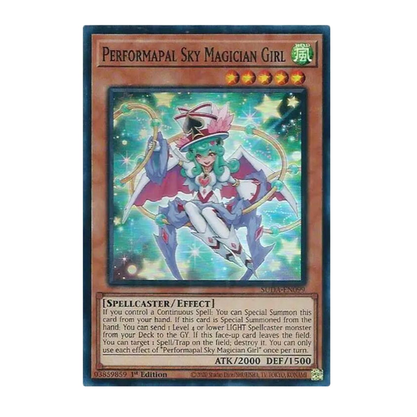 Yu-Gi-Oh! Performapal Sky Magician Girl - Supreme Darkness (SUDA)