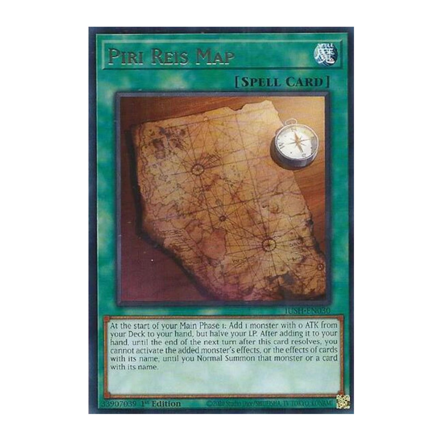 Yu-Gi-Oh! Piri Reis Map - Justice Hunters (JUSH)
