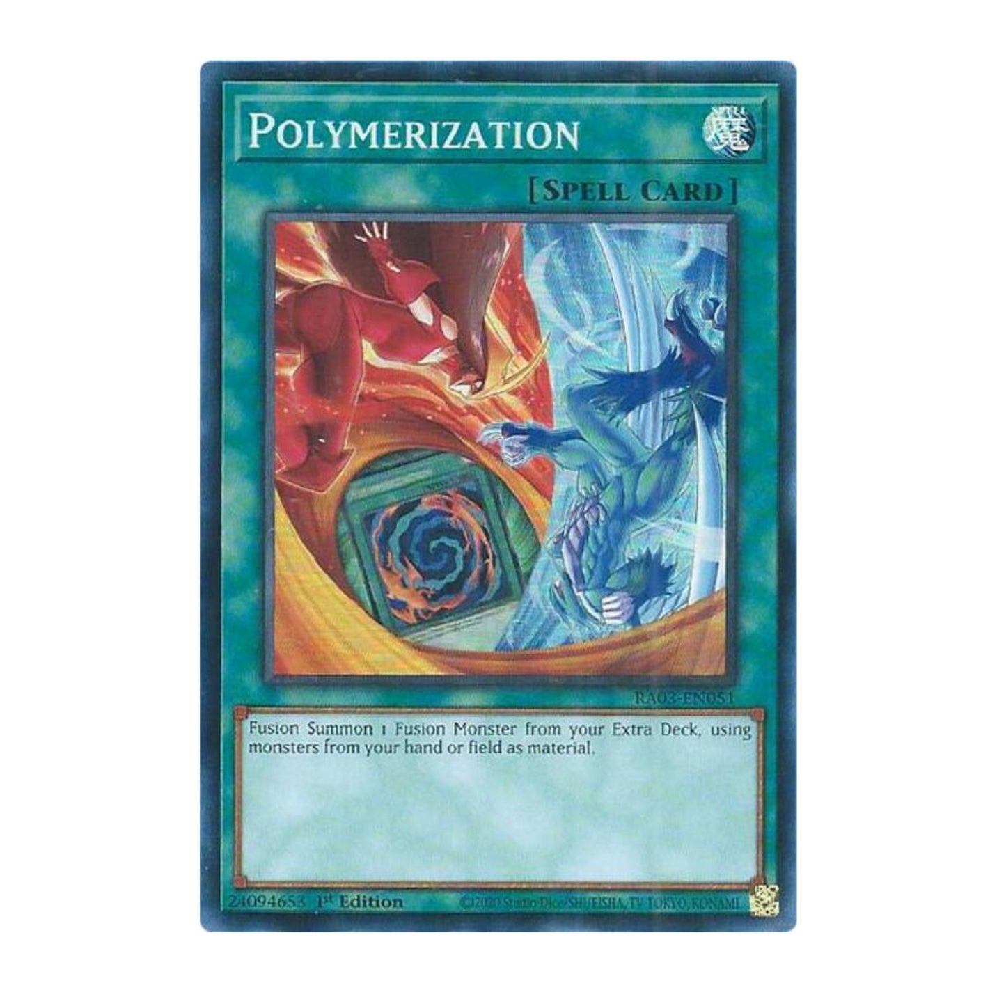 Yu-Gi-Oh! Polymerization (B) (HERO Art) - Quarter Century Bonanza