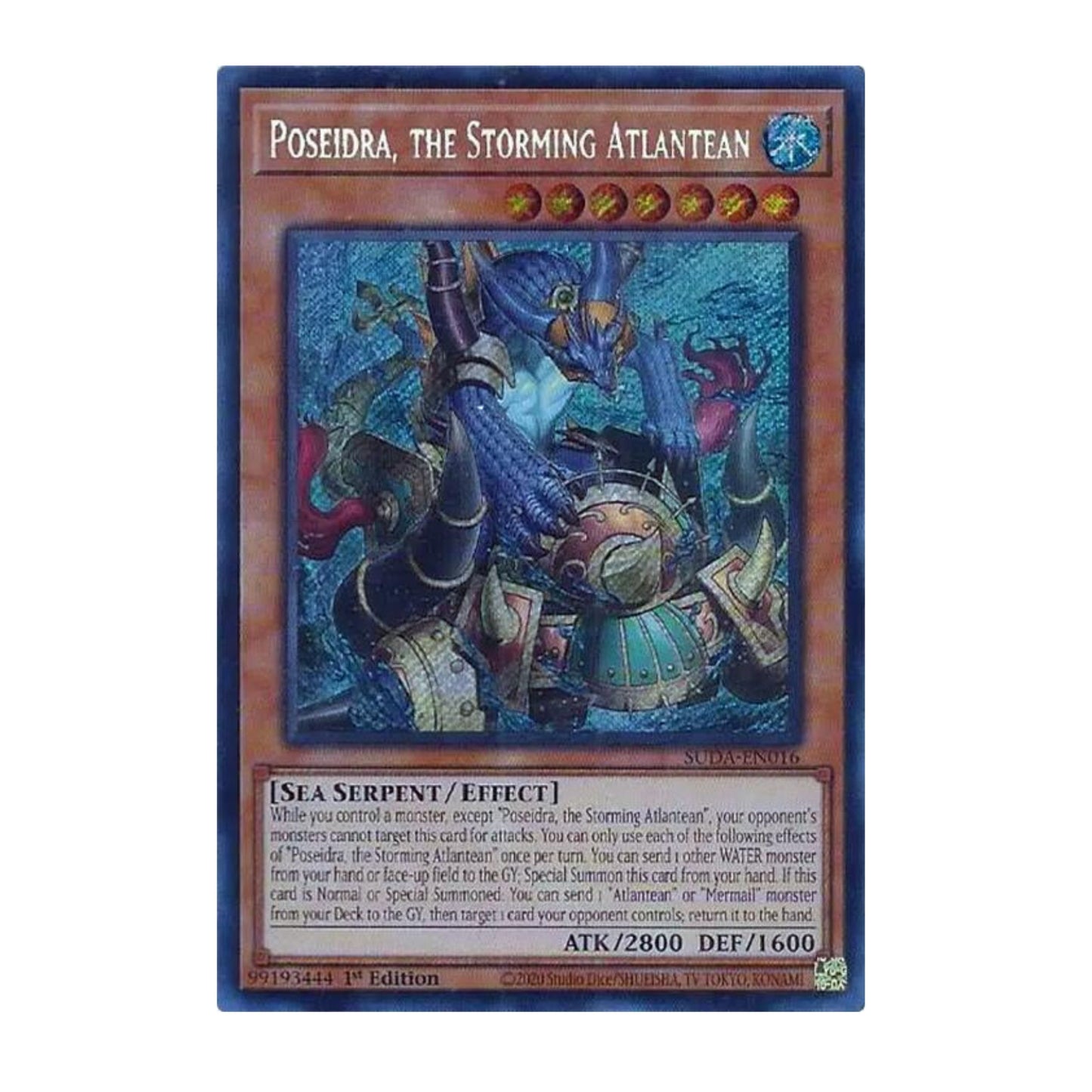Yu-Gi-Oh! Poseidra, the Storming Atlantean - Supreme Darkness (SUDA)