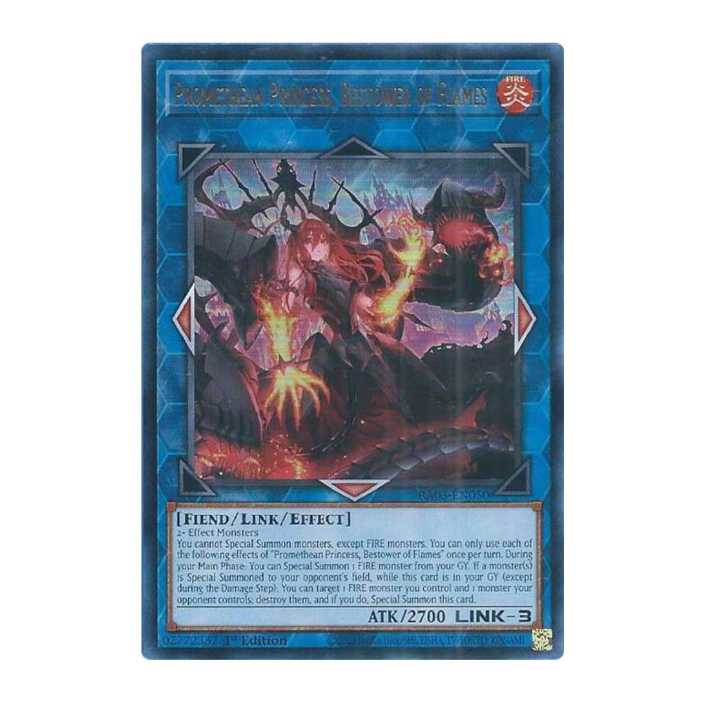 Yu-Gi-Oh! Promethean Princess, Bestower of Flames (UR) - Quarter Century Bonanza