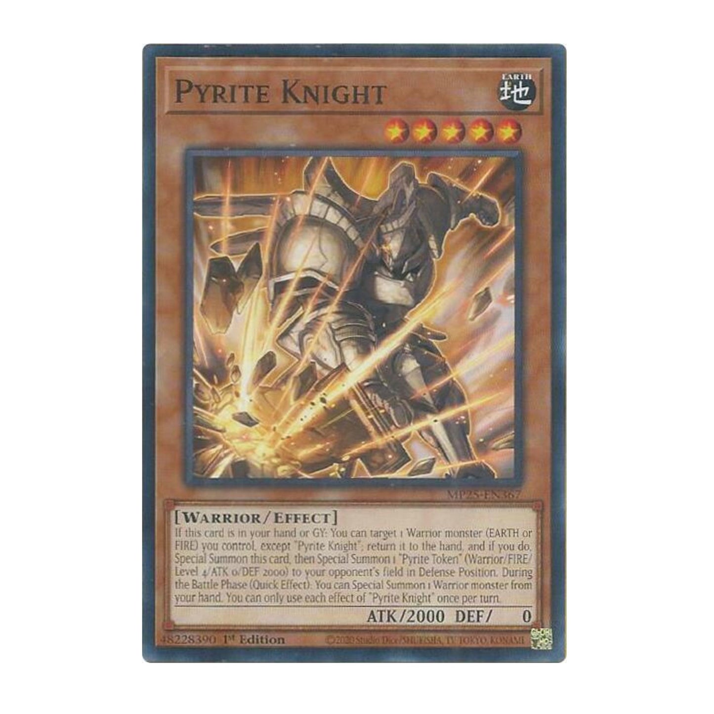Yu-Gi-Oh! Pyrite Knight - 2025 Mega-Pack (MP25)