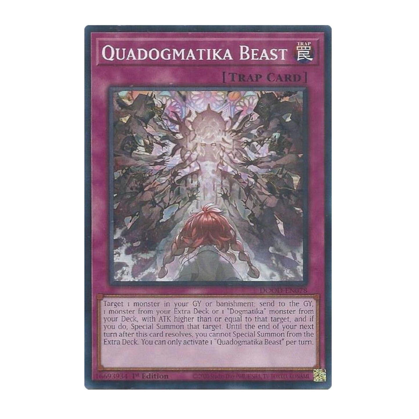 Yu-Gi-Oh! Quadogmatika Beast - Doom of Dimensions (DOOD)