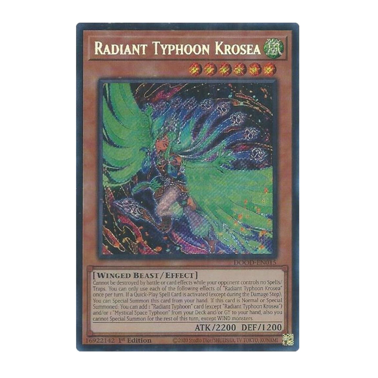 Yu-Gi-Oh! Radiant Typhoon Krosea - Doom of Dimensions (DOOD)