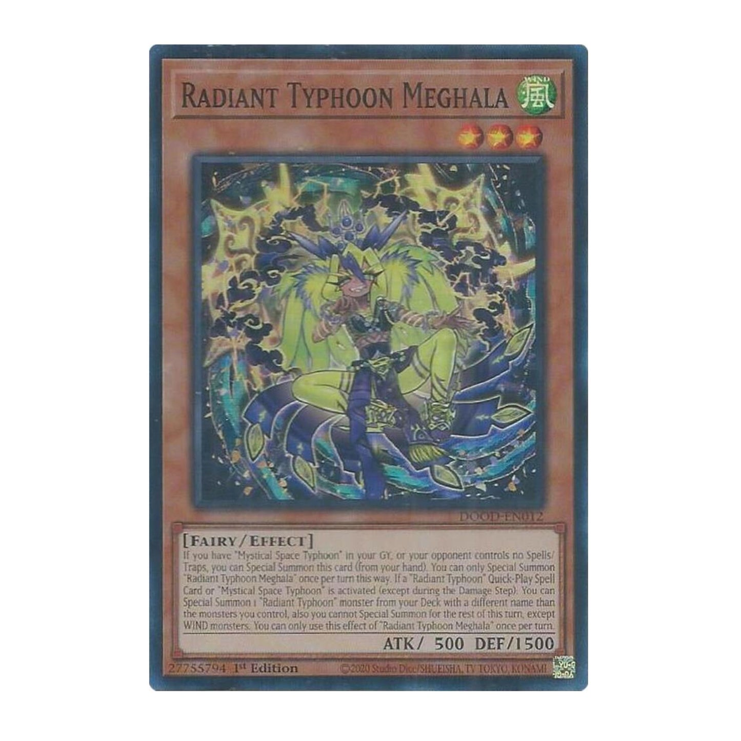 Yu-Gi-Oh! Radiant Typhoon Meghala - Doom of Dimensions (DOOD)