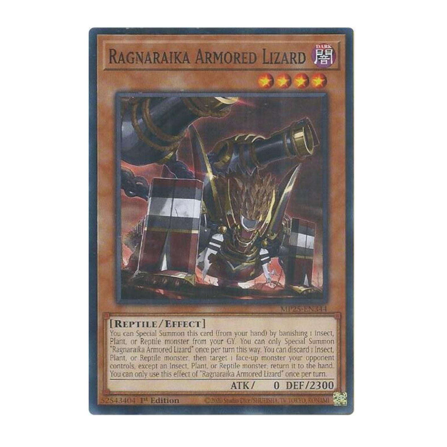 Yu-Gi-Oh! Ragnaraika Armored Lizard - 2025 Mega-Pack (MP25)