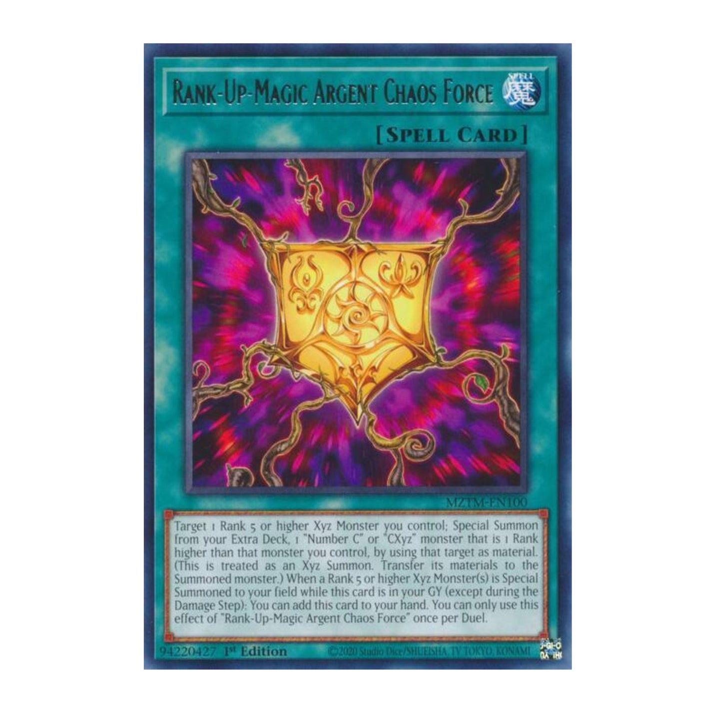 Yu-Gi-Oh! Rank-Up-Magic Argent Chaos Force - Maze of the Master (MZTM)