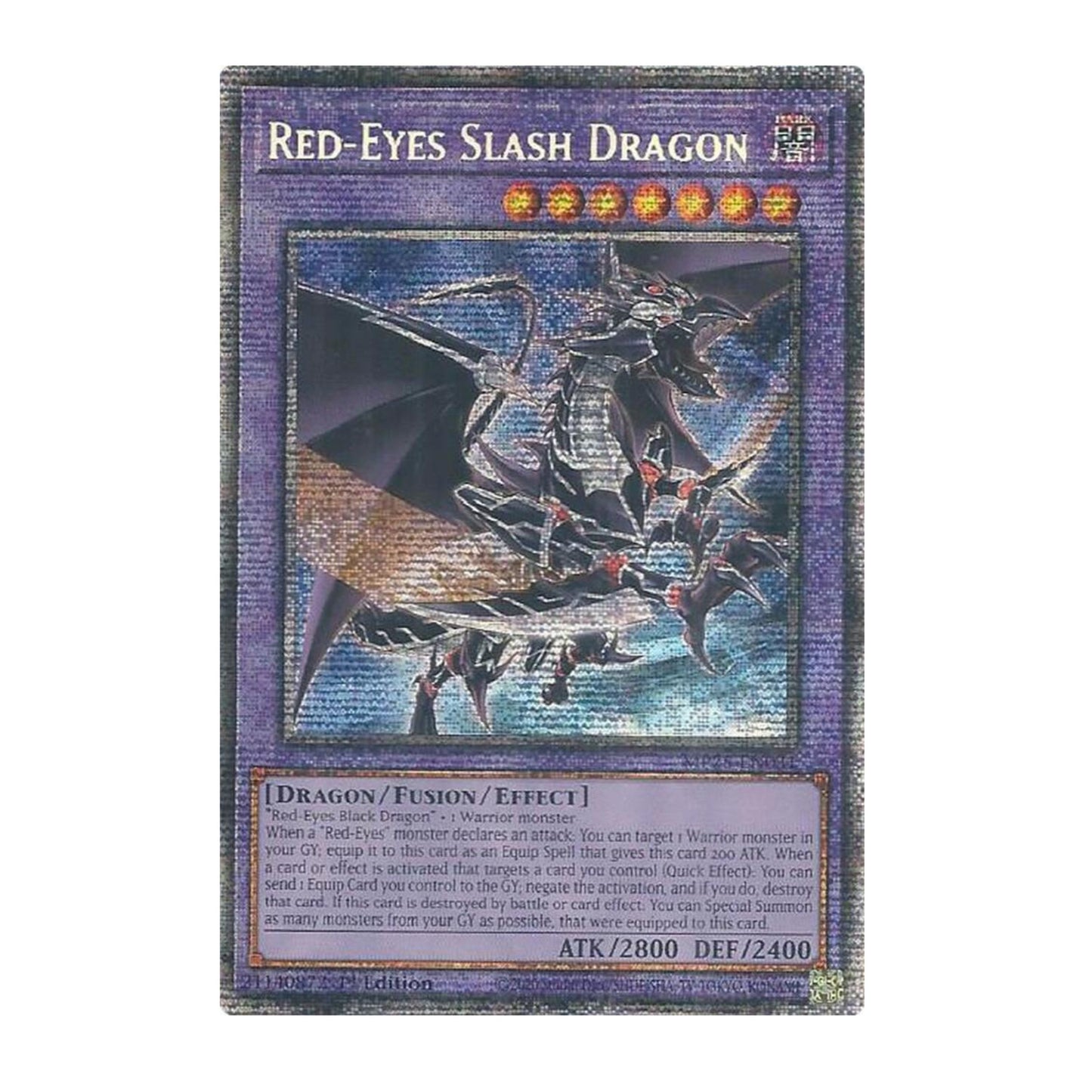 Yu-Gi-Oh! Red-Eyes Slash Dragon - 2025 Mega-Pack (MP25)