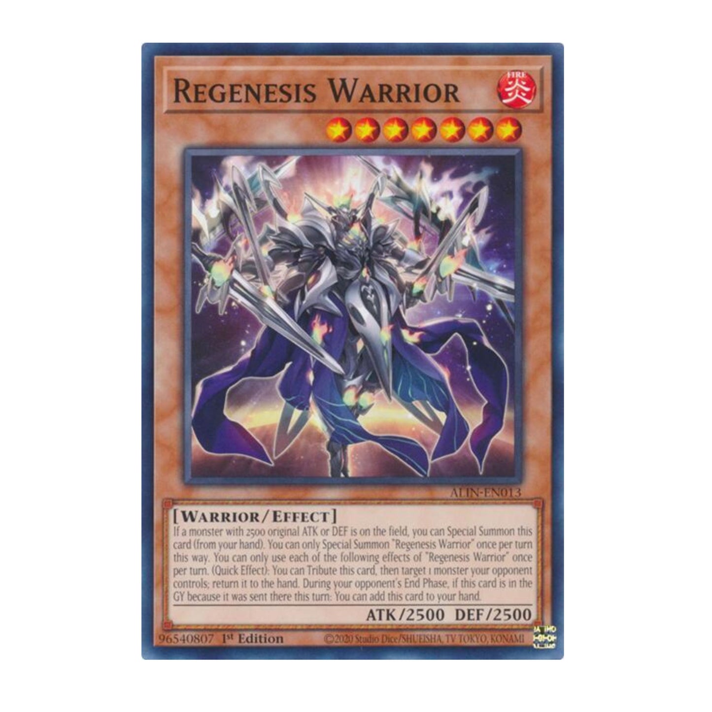 Yu-Gi-Oh! Regenesis Warrior - Alliance Insight (ALIN)