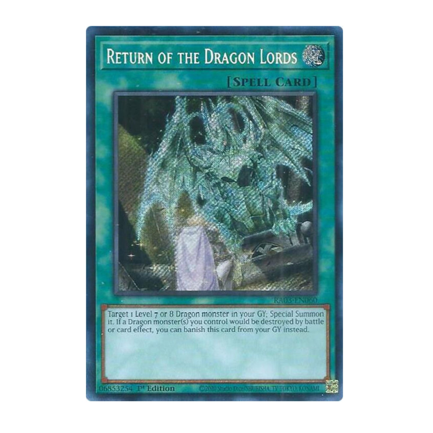 Yu-Gi-Oh! Return of the Dragon Lords (Secret Rare) - Quarter Century Bonanza