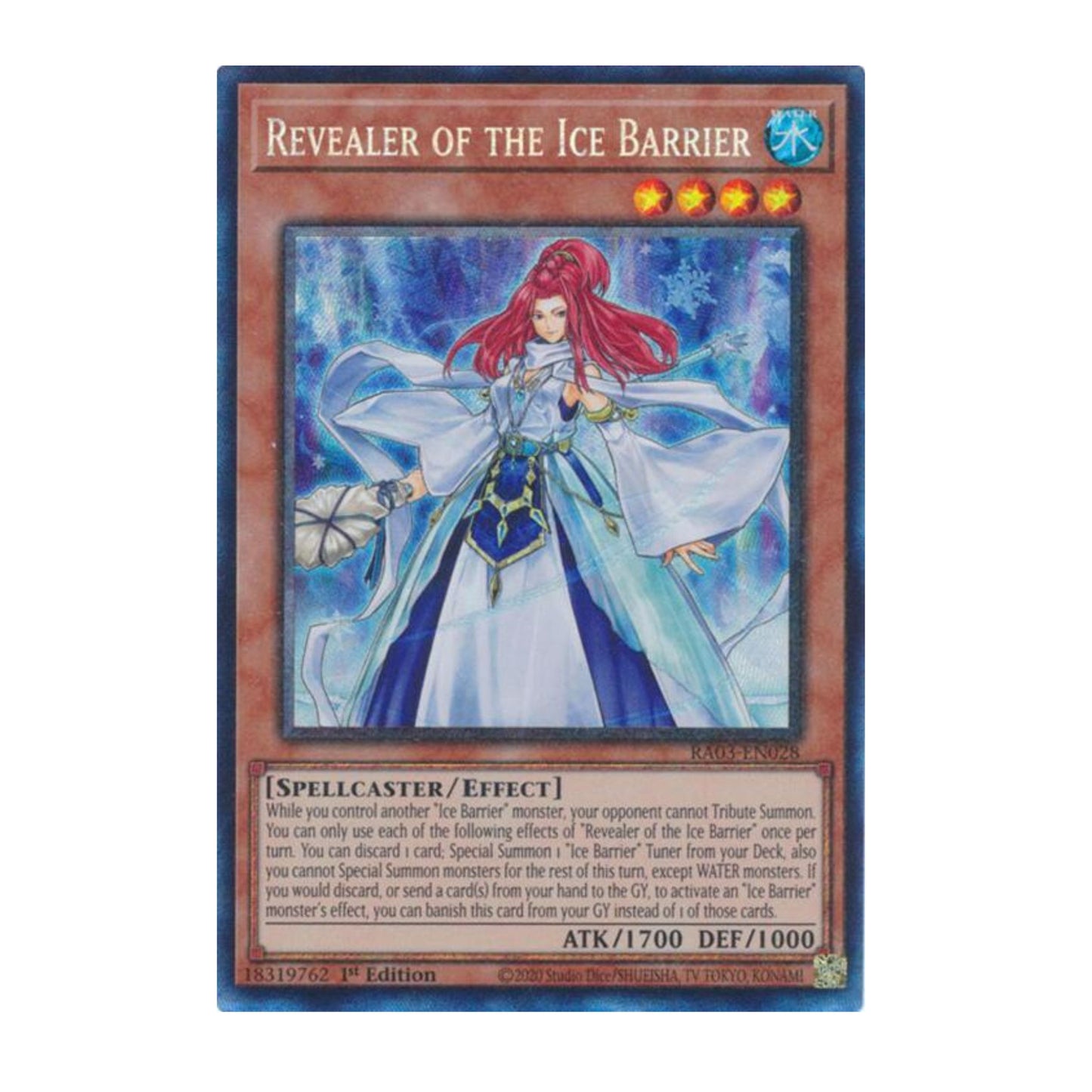 Yu-Gi-Oh! Revealer of the Ice Barrier (PCR) - Quarter Century Bonanza