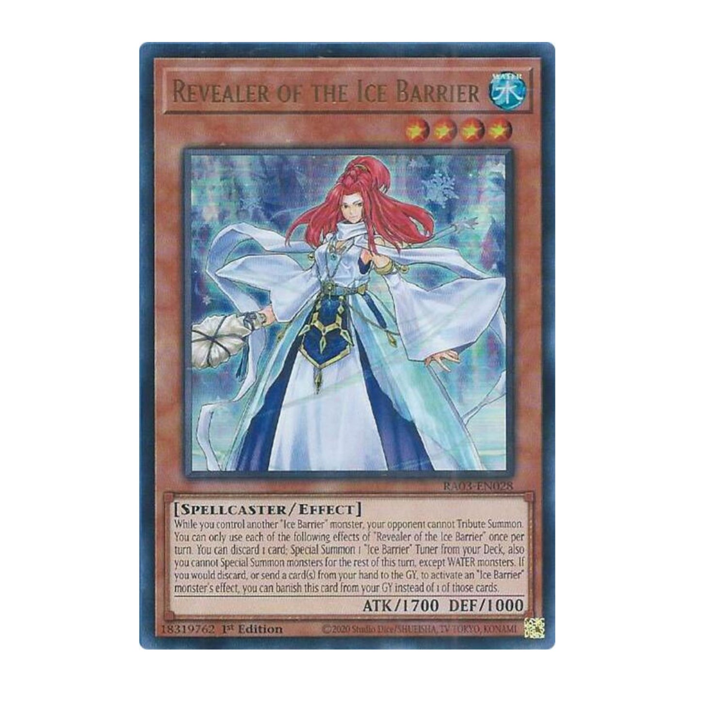 Yu-Gi-Oh! Revealer of the Ice Barrier (UR) - Quarter Century Bonanza