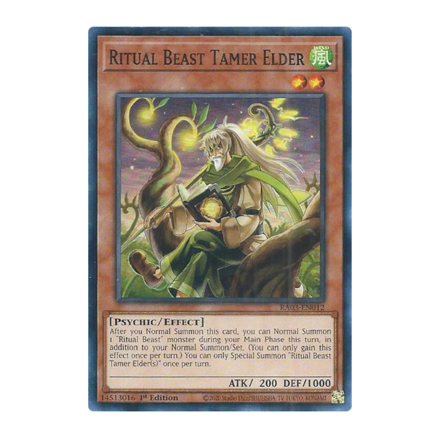 Yu-Gi-Oh! Ritual Beast Tamer Elder - Quarter Century Bonanza