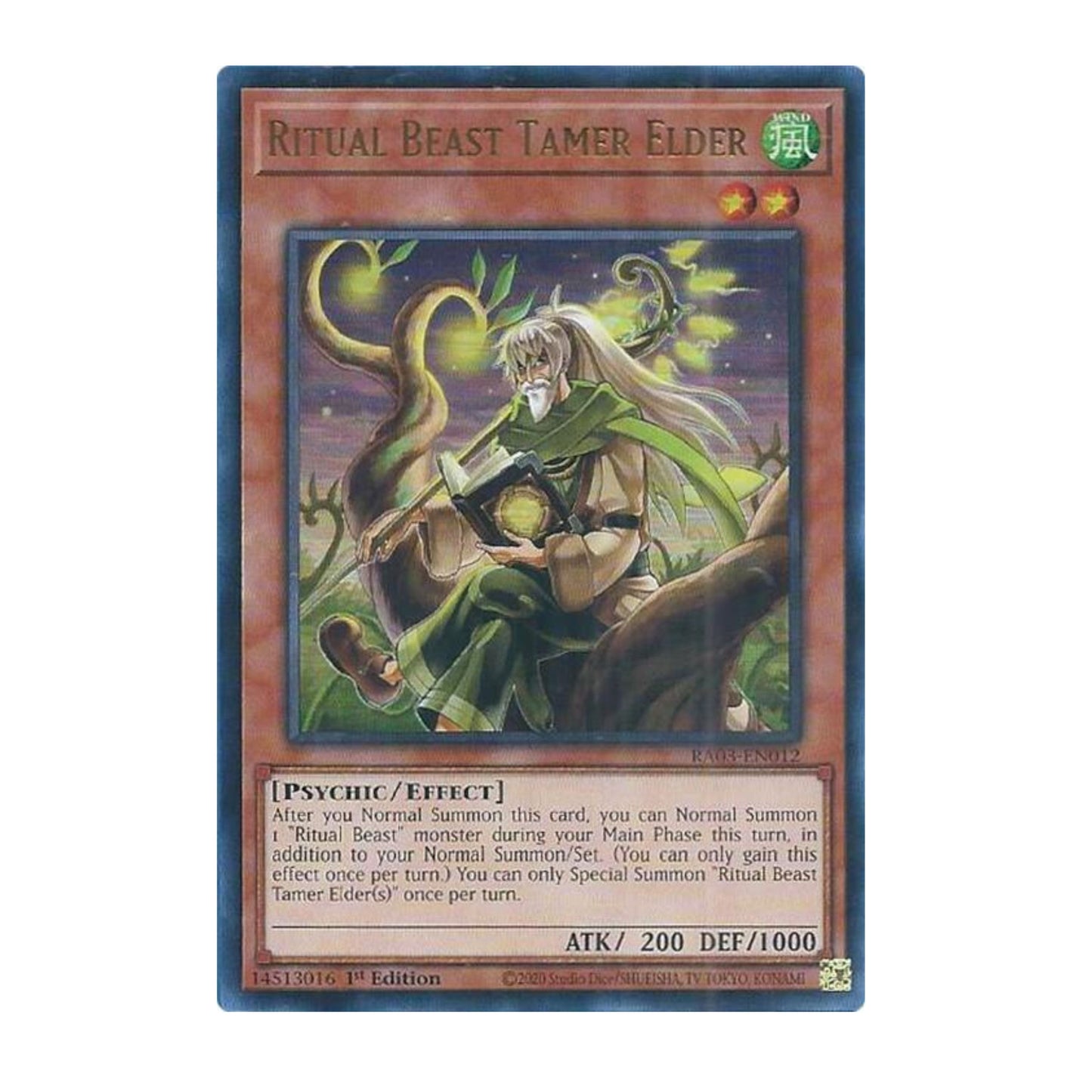 Yu-Gi-Oh! Ritual Beast Tamer Elder (UR) - Quarter Century Bonanza