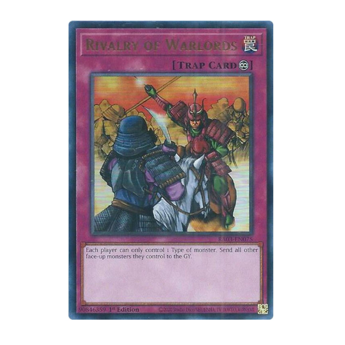 Yu-Gi-Oh! Rivalry of Warlords (UR) - Quarter Century Bonanza