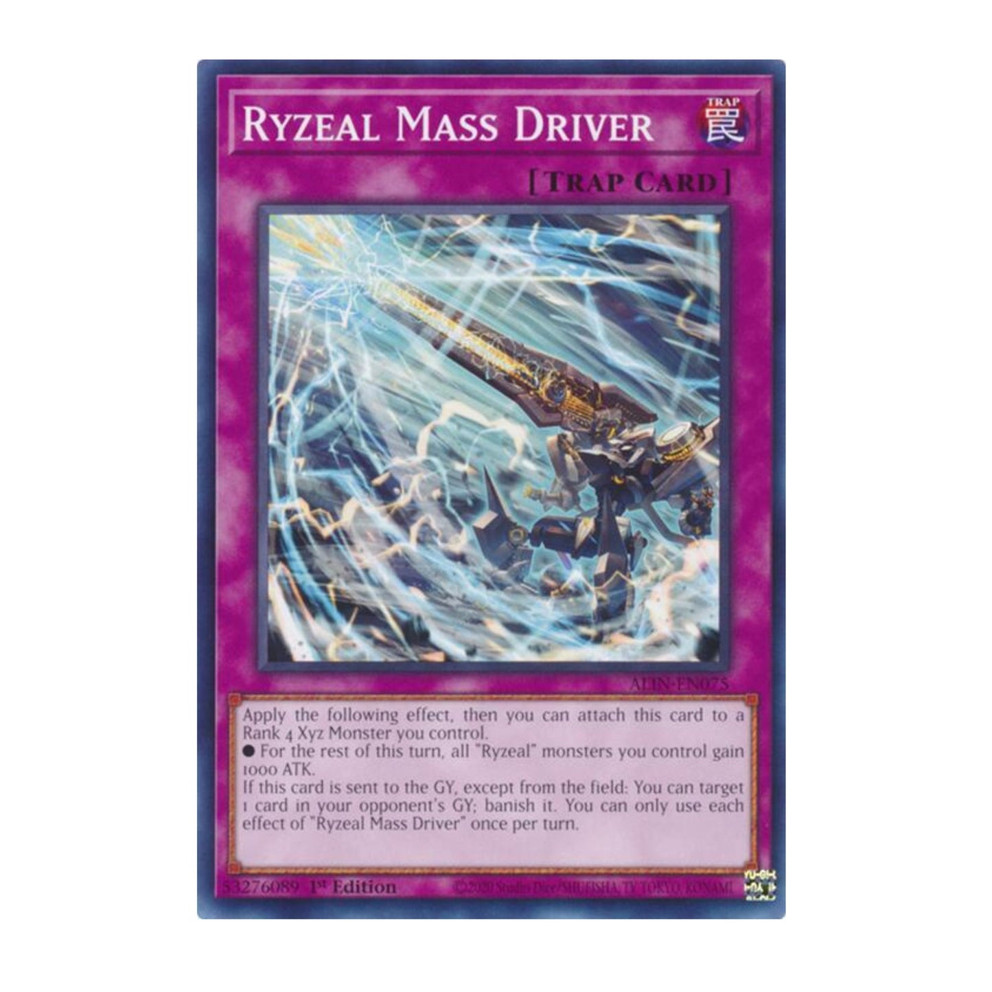 Yu-Gi-Oh! Ryzeal Mass Driver - Alliance Insight (ALIN)