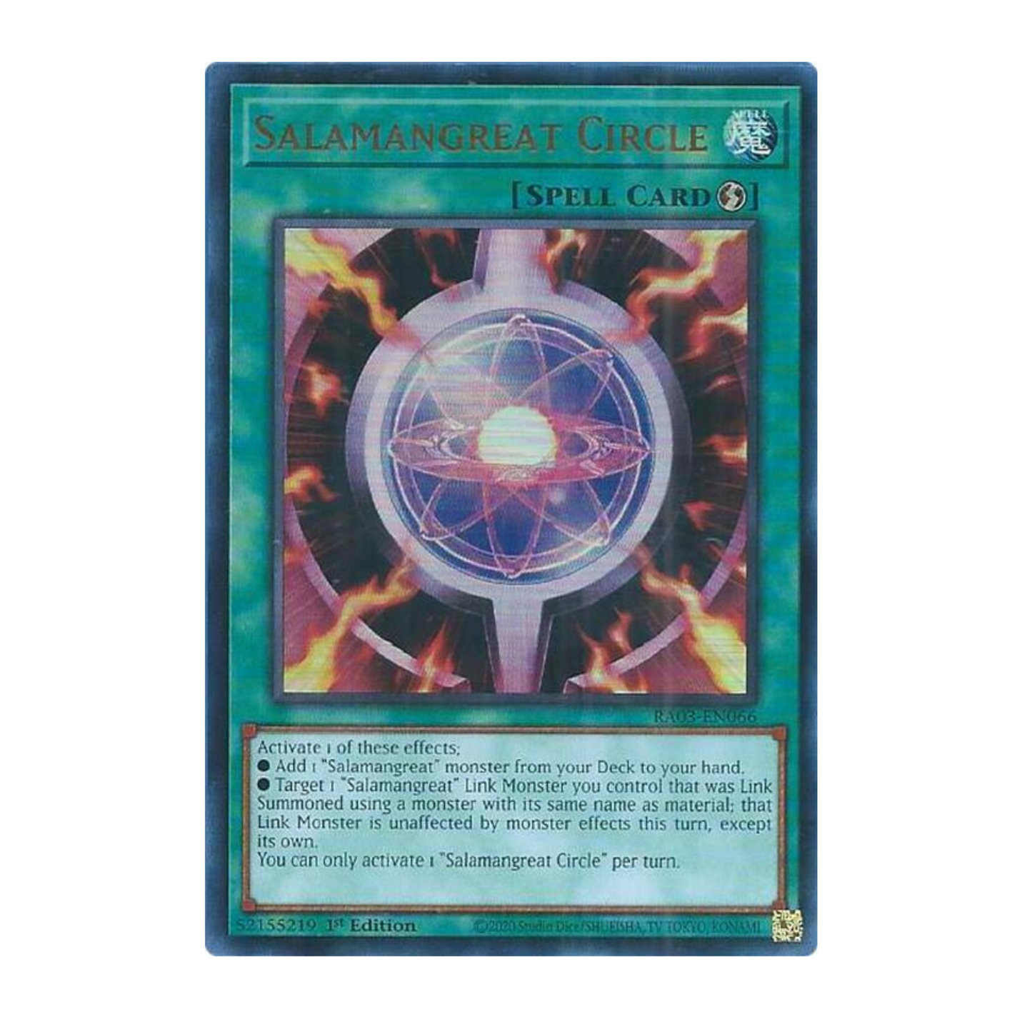 Yu-Gi-Oh! Salamangreat Circle (UR) - Quarter Century Bonanza